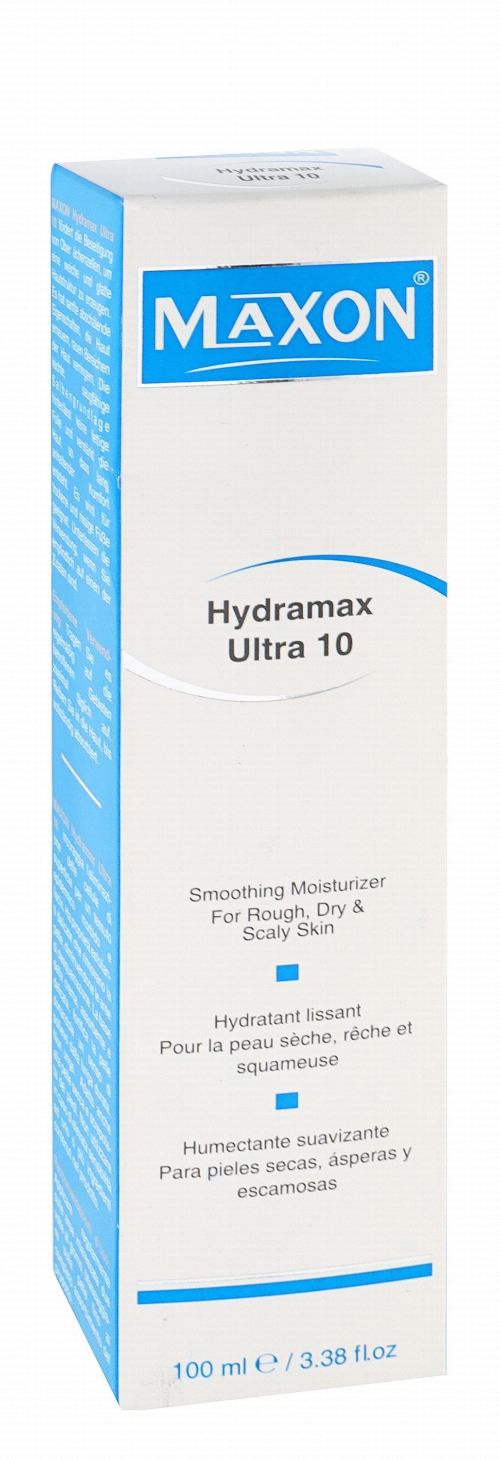 Maxon Hydramax Ultra 10 Moisturizing Cream For Cracked Rough, Dry & Scaly Skin 100 Ml - Makkah Pharmacy
