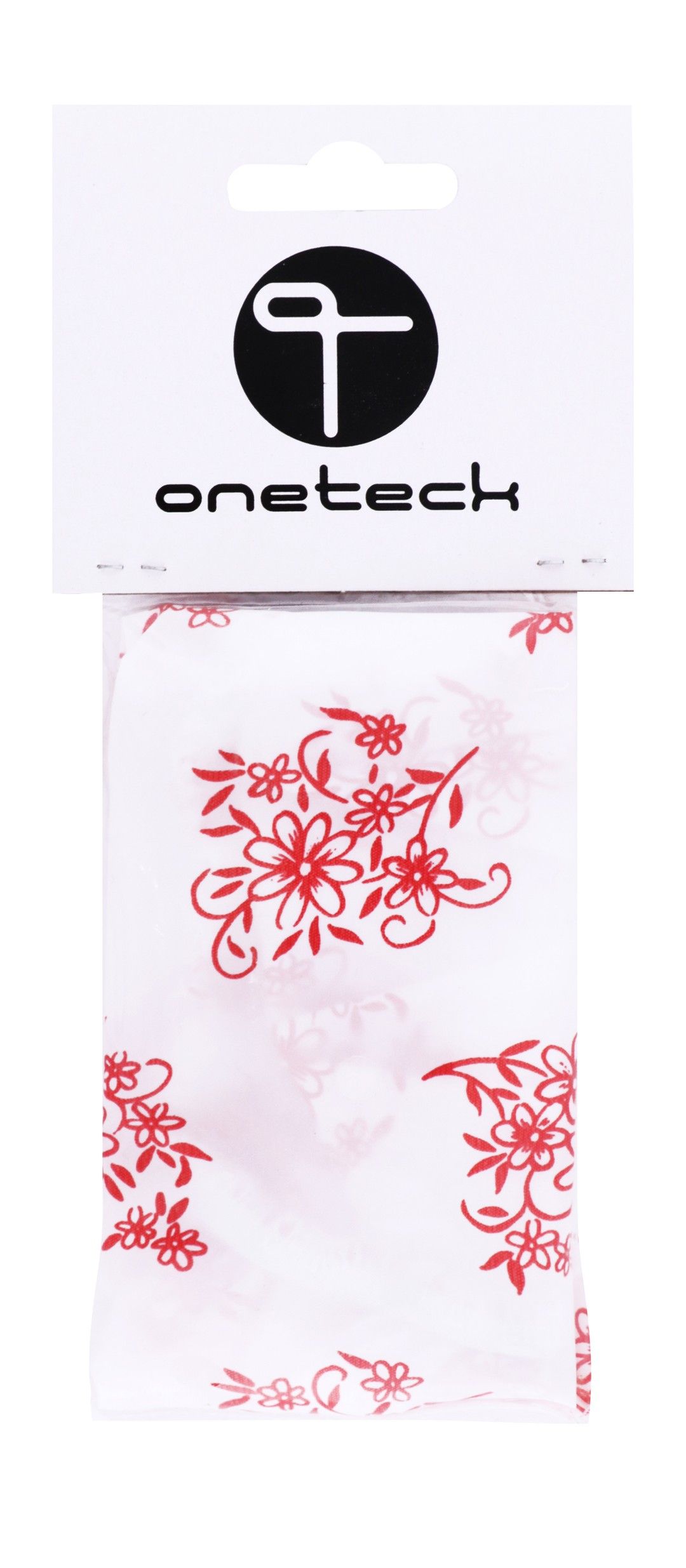 Onetech Red & White Shower Cap, 1 Piece - Makkah Pharmacy