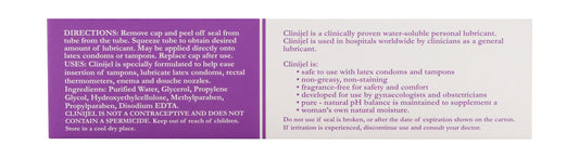 Clinijel Lubricating Jelly 82 g - Makkah Pharmacy