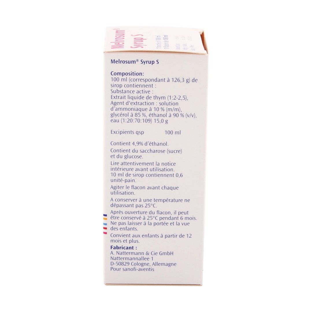 Melrosum Syrup S 100 ML - Makkah Pharmacy
