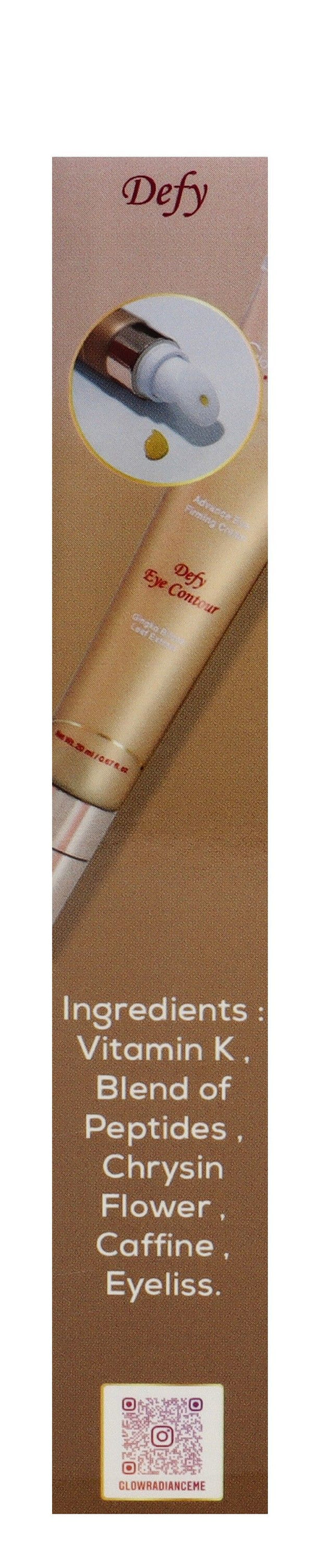 Glowradiance Advance Eye Firming Cream, 20ml - Makkah Pharmacy