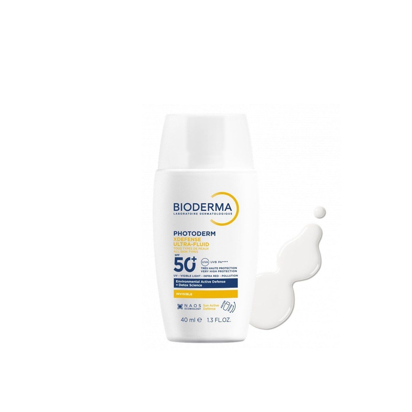 Bioderma Photoderm Xdefense Tinted Ultra Fluid Spf 50+ Sunscreen Lotion - 01, 40ml - Makkah Pharmacy