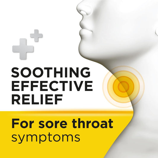 Strepsils Honey & Lemon Soothing Effective Relief Lozenges for Sore Throats, 36 Lozenges - Makkah Pharmacy