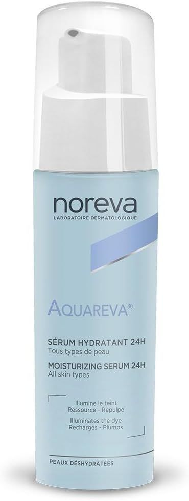 Noreva Aquareva 24H Moisturizing, Brightening & Illuminating Face Serum for All Skin Types, 30ml - Makkah Pharmacy