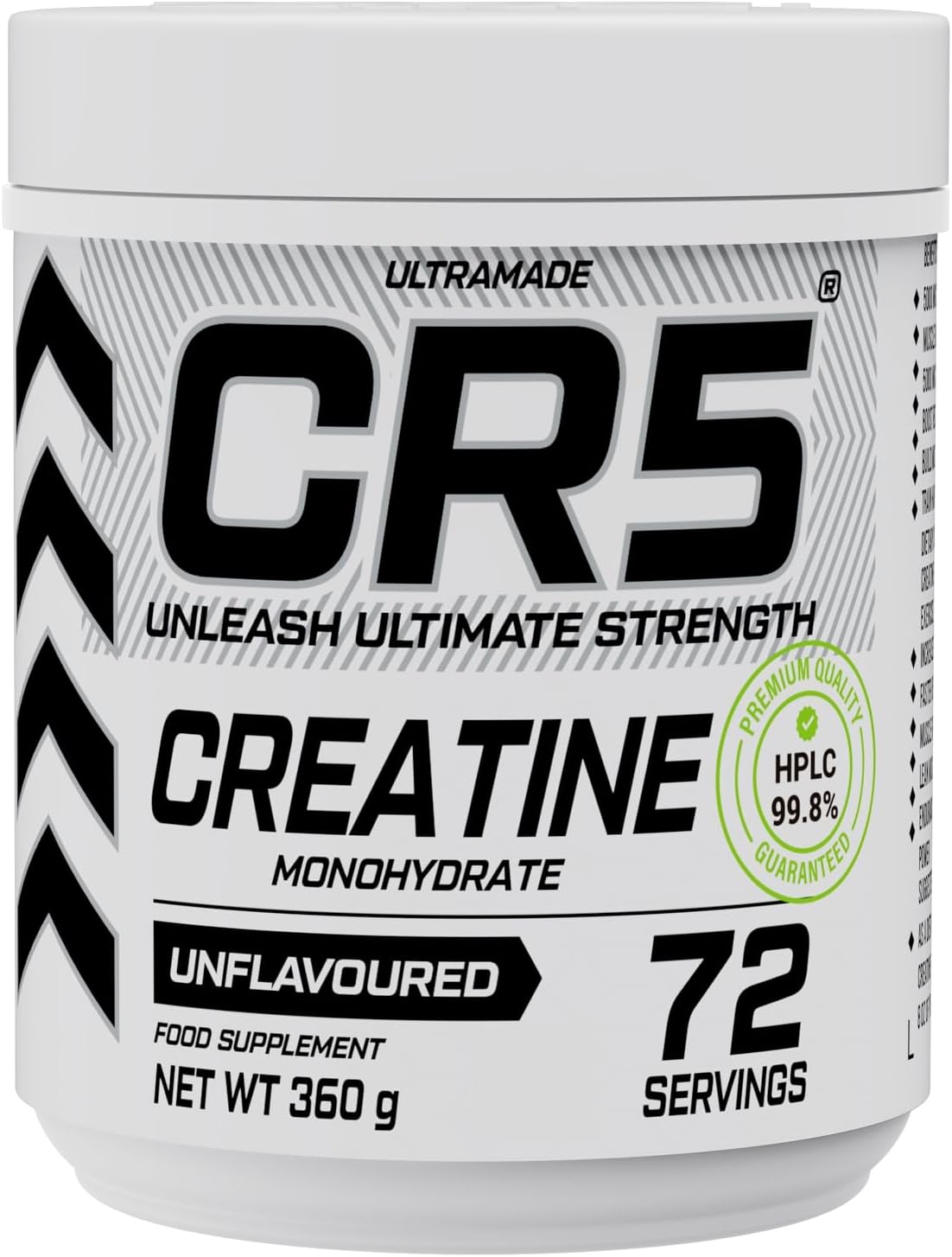 CR5 Creatine Monohydrate Powder 360g