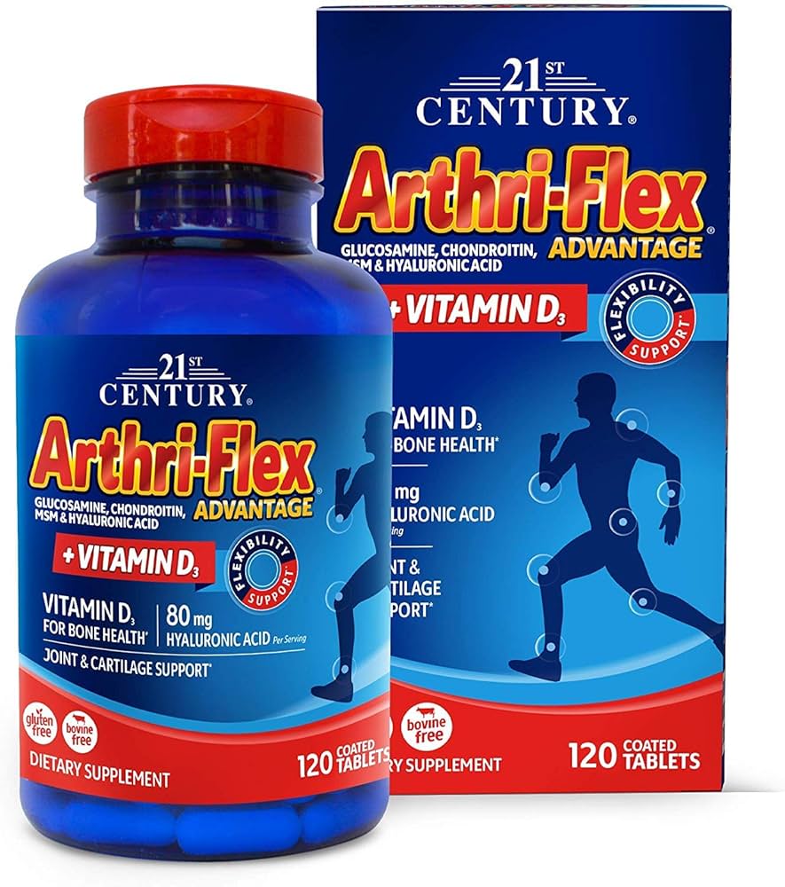21ST CEN ARTHRI FLEX + VITAMIN D3 TAB 120S - Makkah Pharmacy