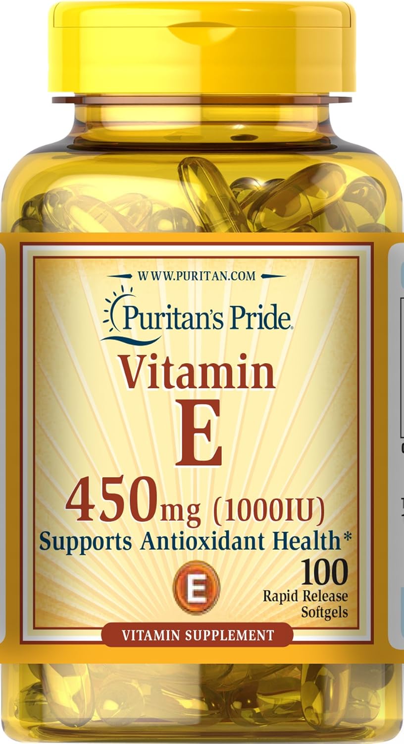 Puritans Pride Vitamin E-1000 Iu-50 Softgels