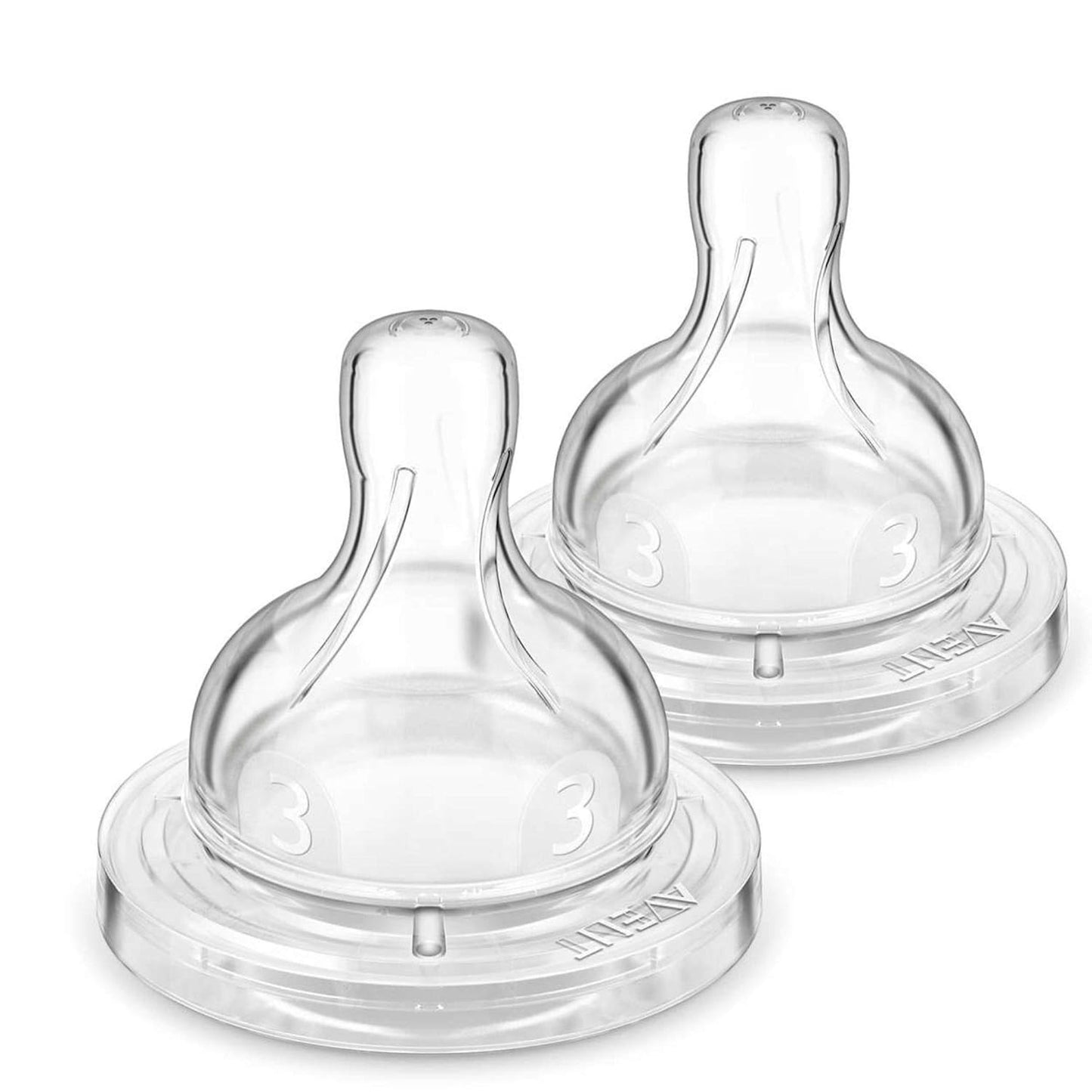 Philips Avent Scf633/27 - 2 Classic Medium Flow Teat,3 HolesÂ