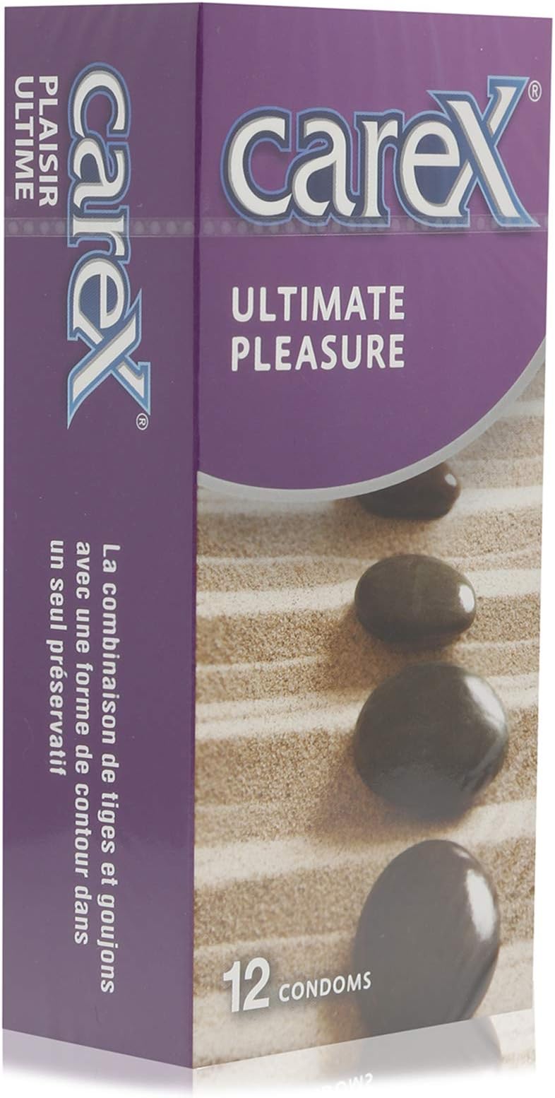Carex Ultimate Pleasure Condoms - 12 Pieces