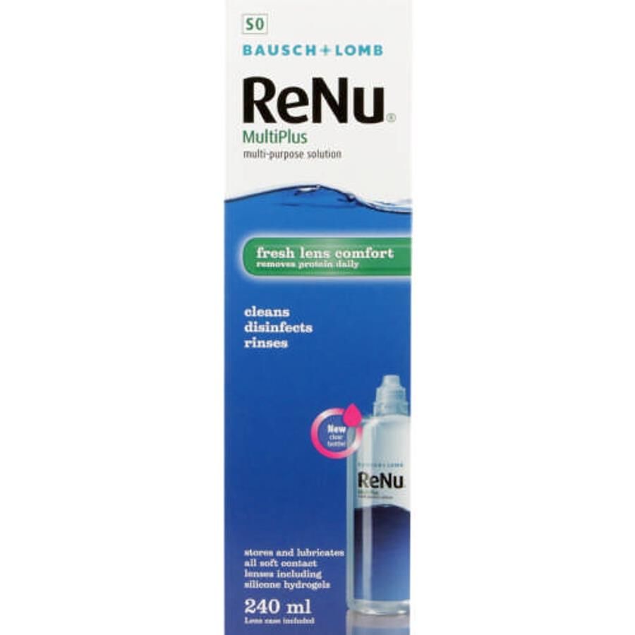 Bausch And Lomb Renu Multiplus Multi Purpose Solution 240 ML