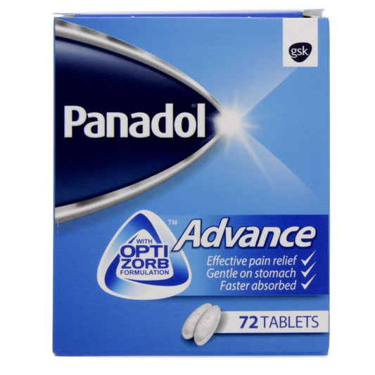 Panadol Advance Tablets, 72 Tablets - Makkah Pharmacy