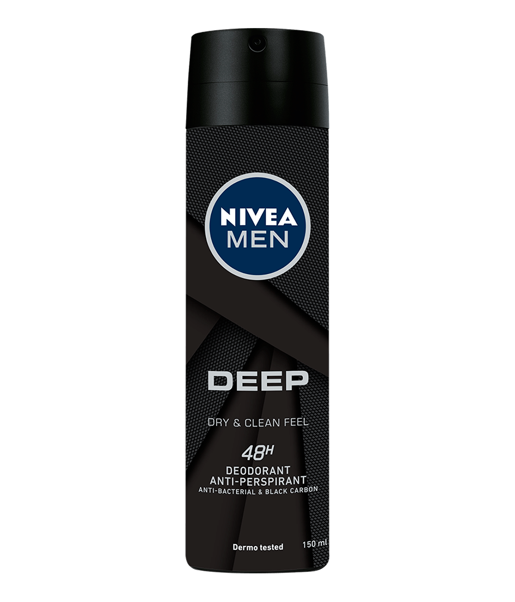 NIVEA 7982 SPRAY 80027 DEEP DEO 150ML - Makkah Pharmacy