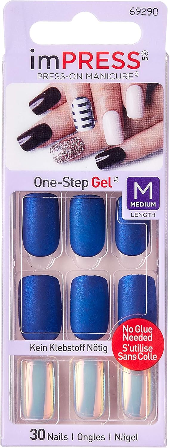 Broadway Impress Accent Nails Call It Off BIPAm013 (Styles May Vary)