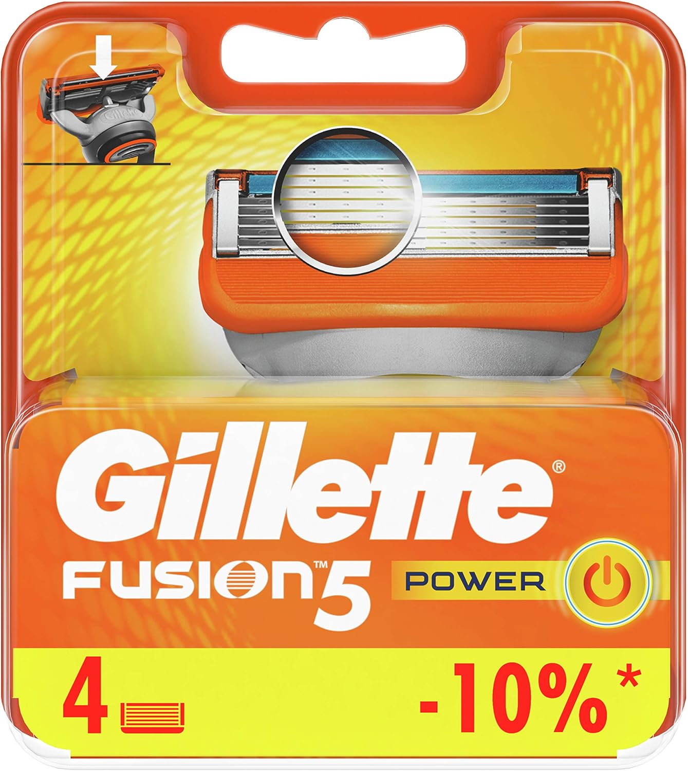 Gillette Fusion Power 4 Cartridges