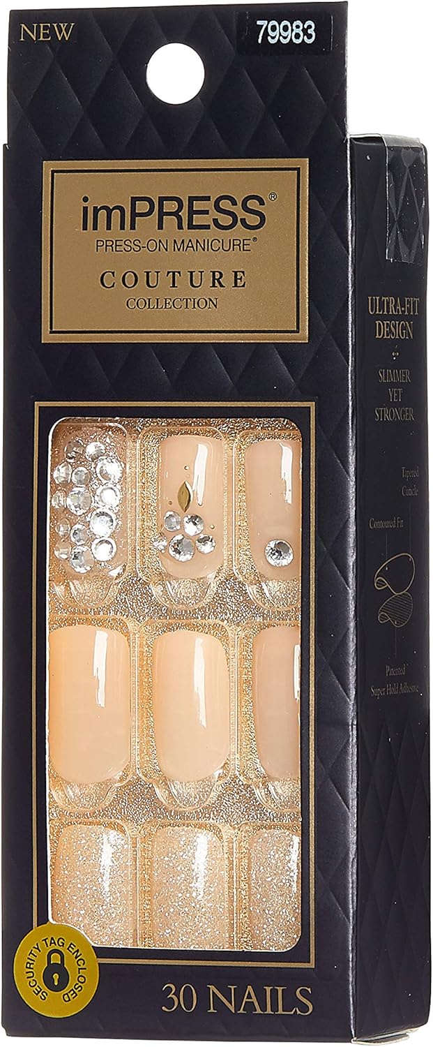 Kiss Impress Nails Couture Collection - Lush Life, Bipl03C, 30 Pieces