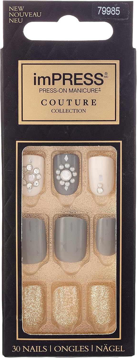 Kiss Impress Nails Couture Collection - Sassy Queen, Bipl05C, 30 Pieces