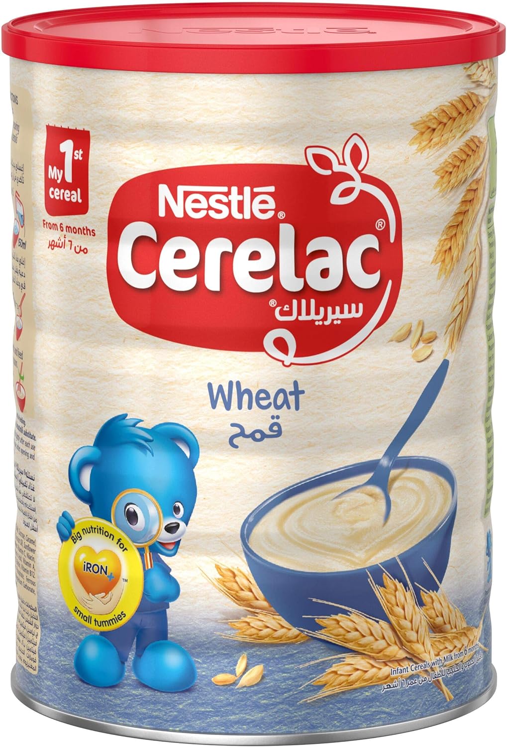 Nestle Cerelac Infant Cereal Wheat, Tin Pack, 1Kg