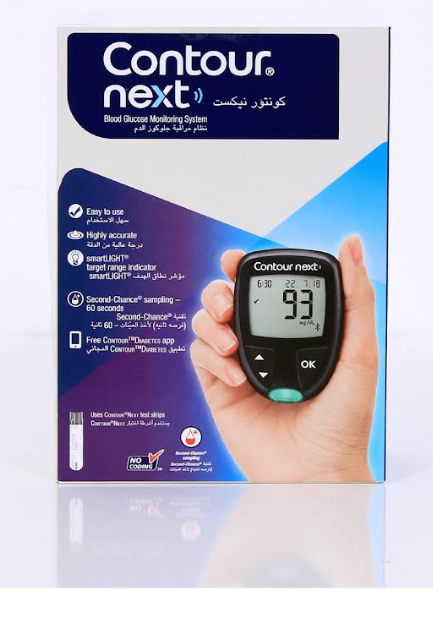 Contour Next One Wireless Blood Glucose Monitoring System 1 pack - Makkah Pharmacy