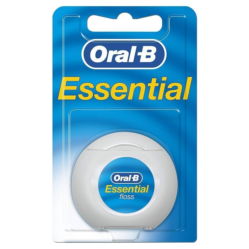 Oral-B Essential 50m Unwaxed Dental Floss, 1 Piece