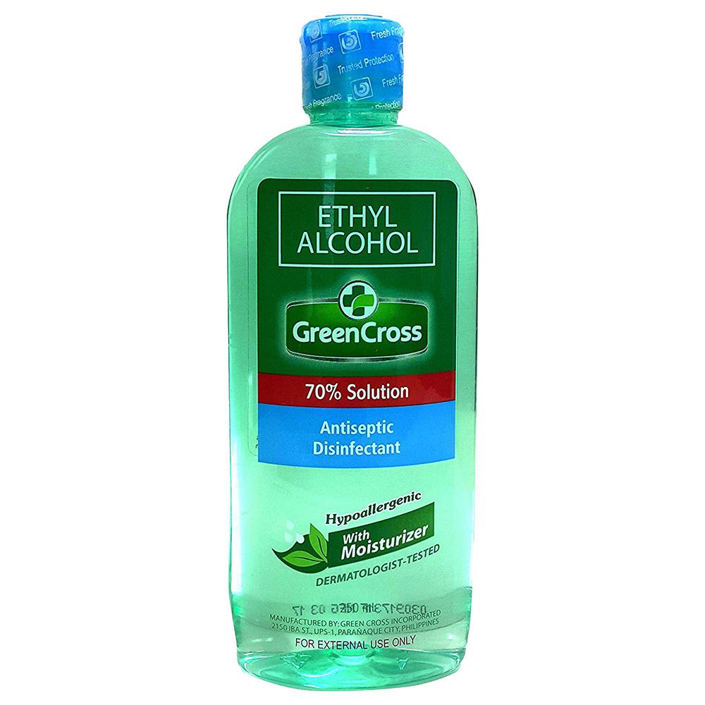 Green Cross Ethyl Alcohol 70% 250 Ml - Makkah Pharmacy