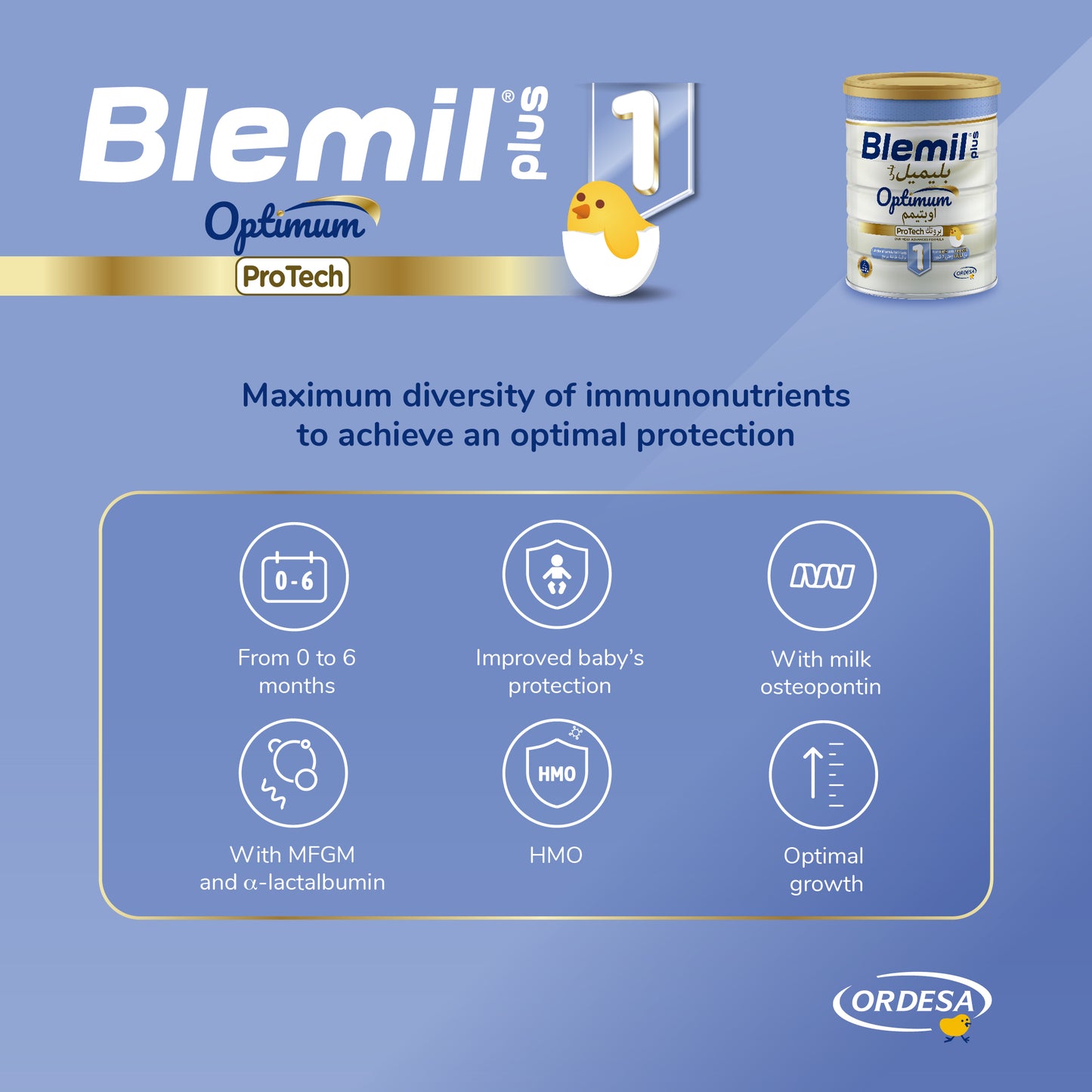 Blemil plus 1 ProTech Infant formula - 800g