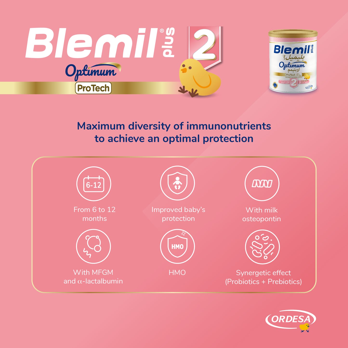 Blemil plus 2 ProTech Follow- on formula milk - 400g