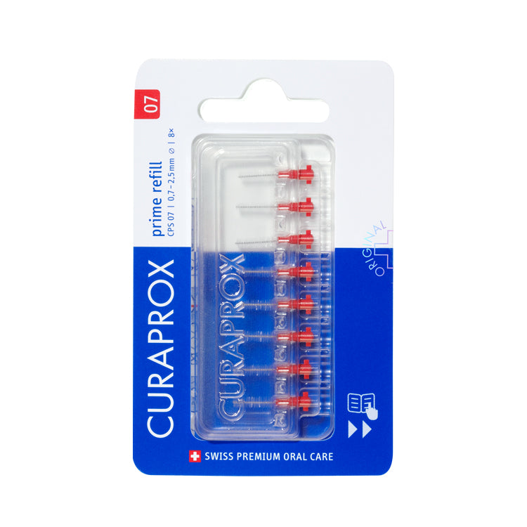 Curaprox Interdental Brushes Prime Refill Red
