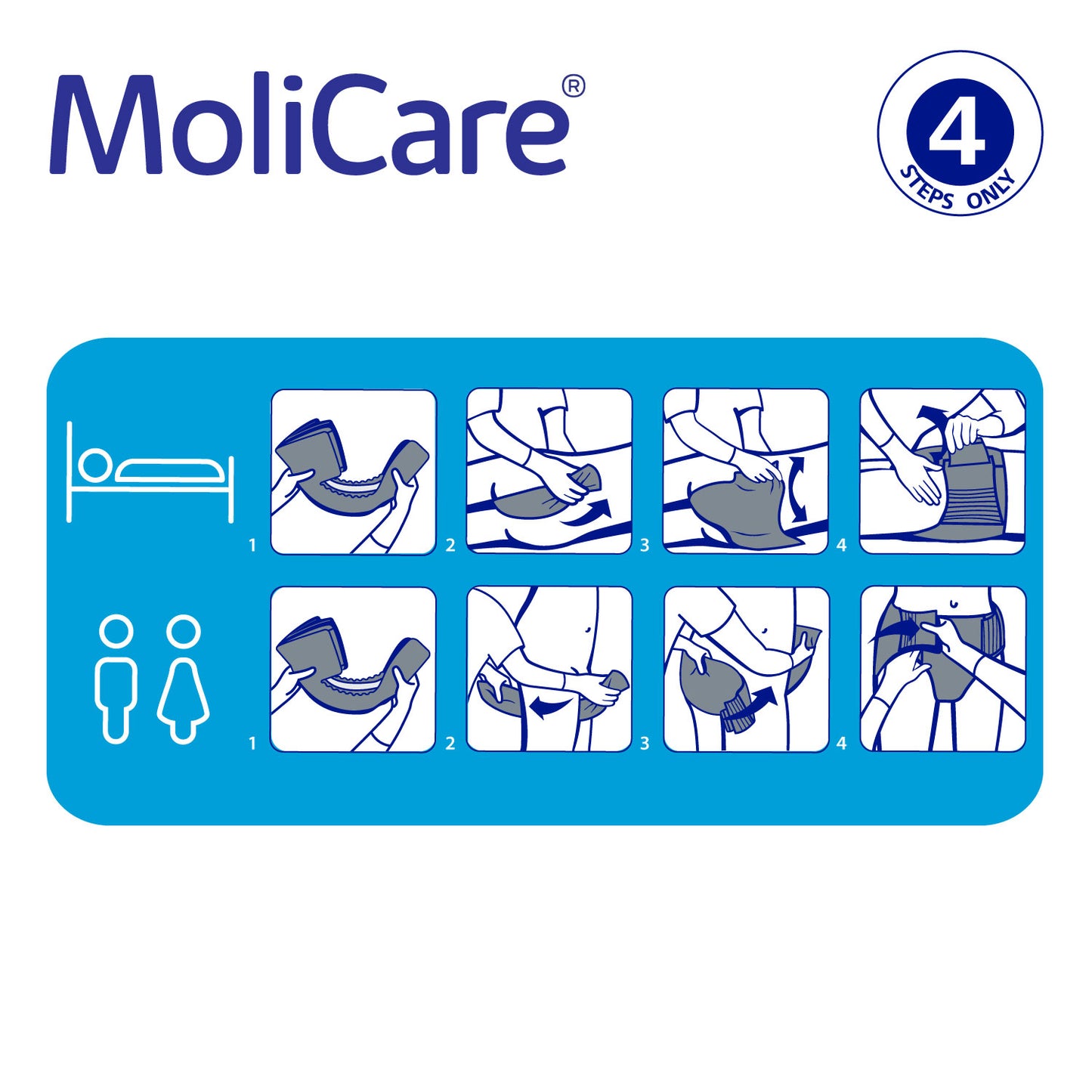 Molicare Elastic Adult Diaper 6 Drops XL 14s