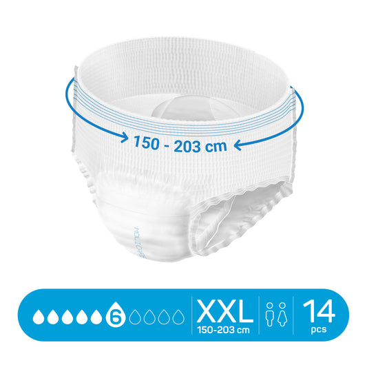 Molicare Mobile Adult Diaper Pull Up Pants 2XL 14s
