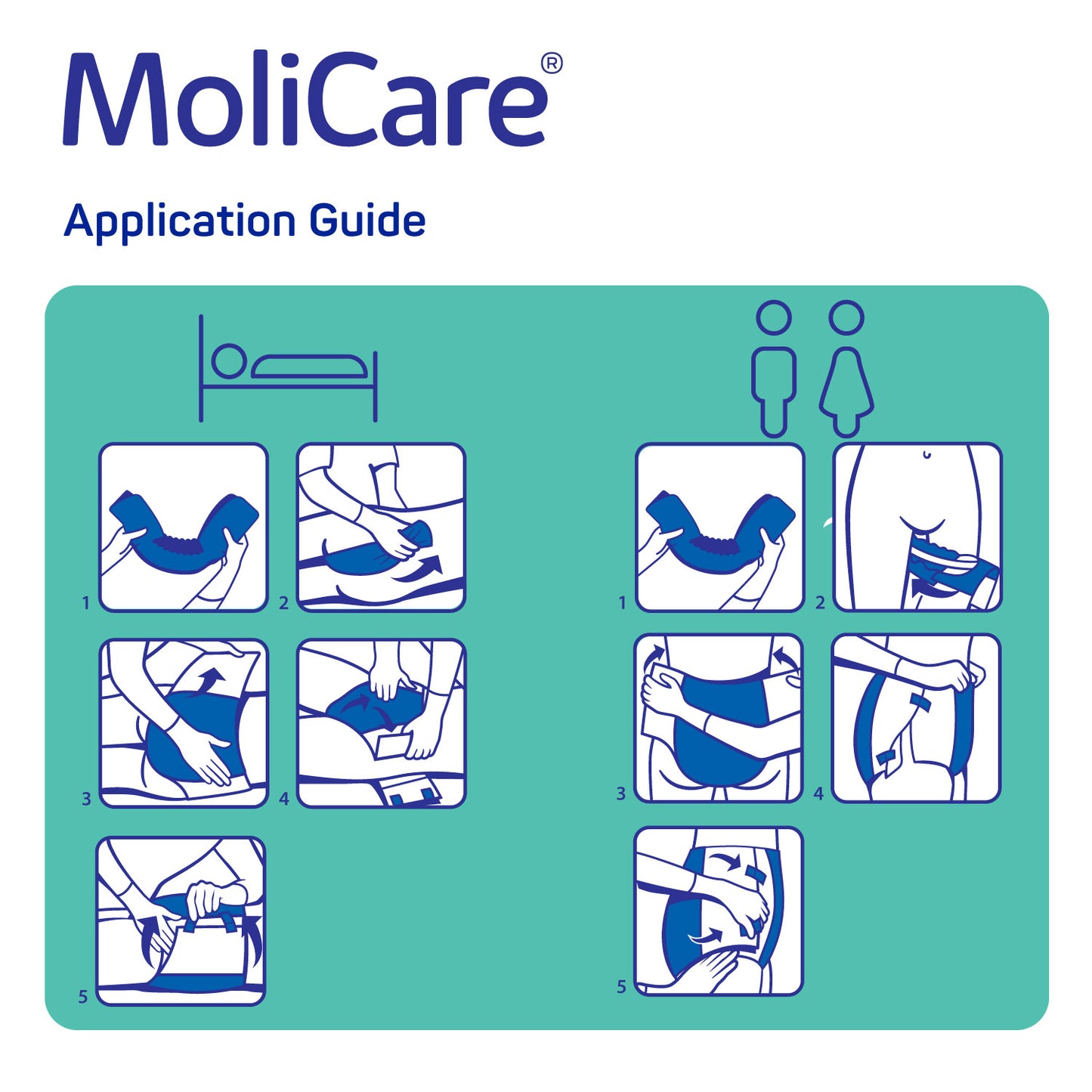Molicare Slip Extra Adult Diaper Medium 30s