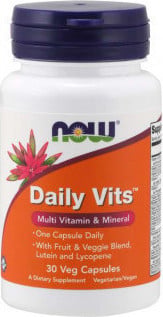 Now Daily Vits 30 Tabs