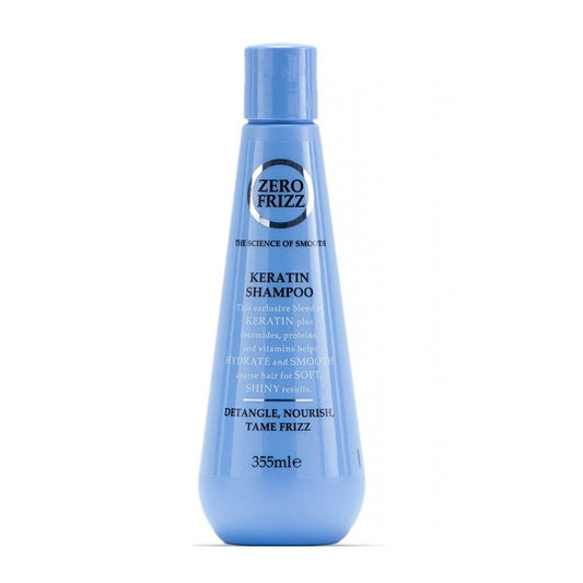 Zero Frizz Keratin Smoothing Shampoo 355 ml - Makkah Pharmacy