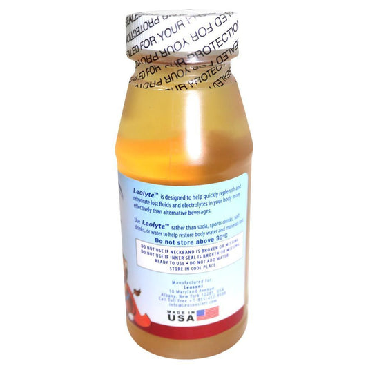 Leolyte Oral Maintenance Solution Apple Flavor, 237ml - Makkah Pharmacy