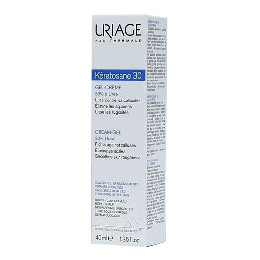 Uriage Keratosane 30 Hypoallergenic Cream Gel for Callused Skin - fragrance free - Makkah Pharmacy