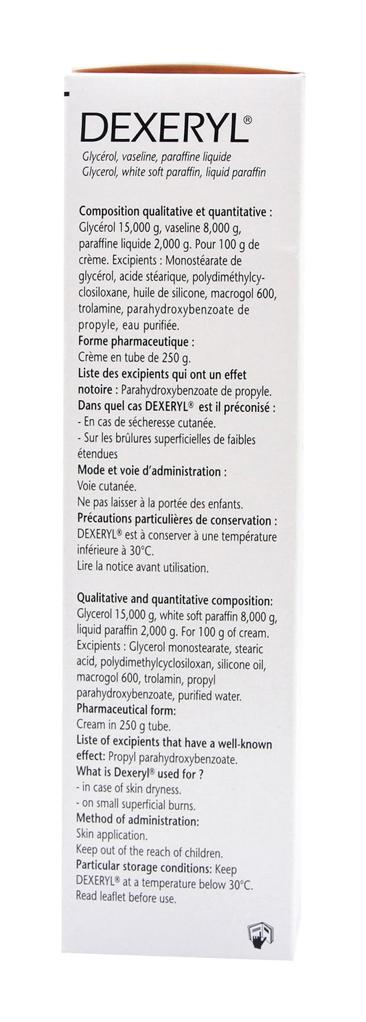 Dexeryl Cream for Dry Skin & Superficial burns, 250g - Makkah Pharmacy