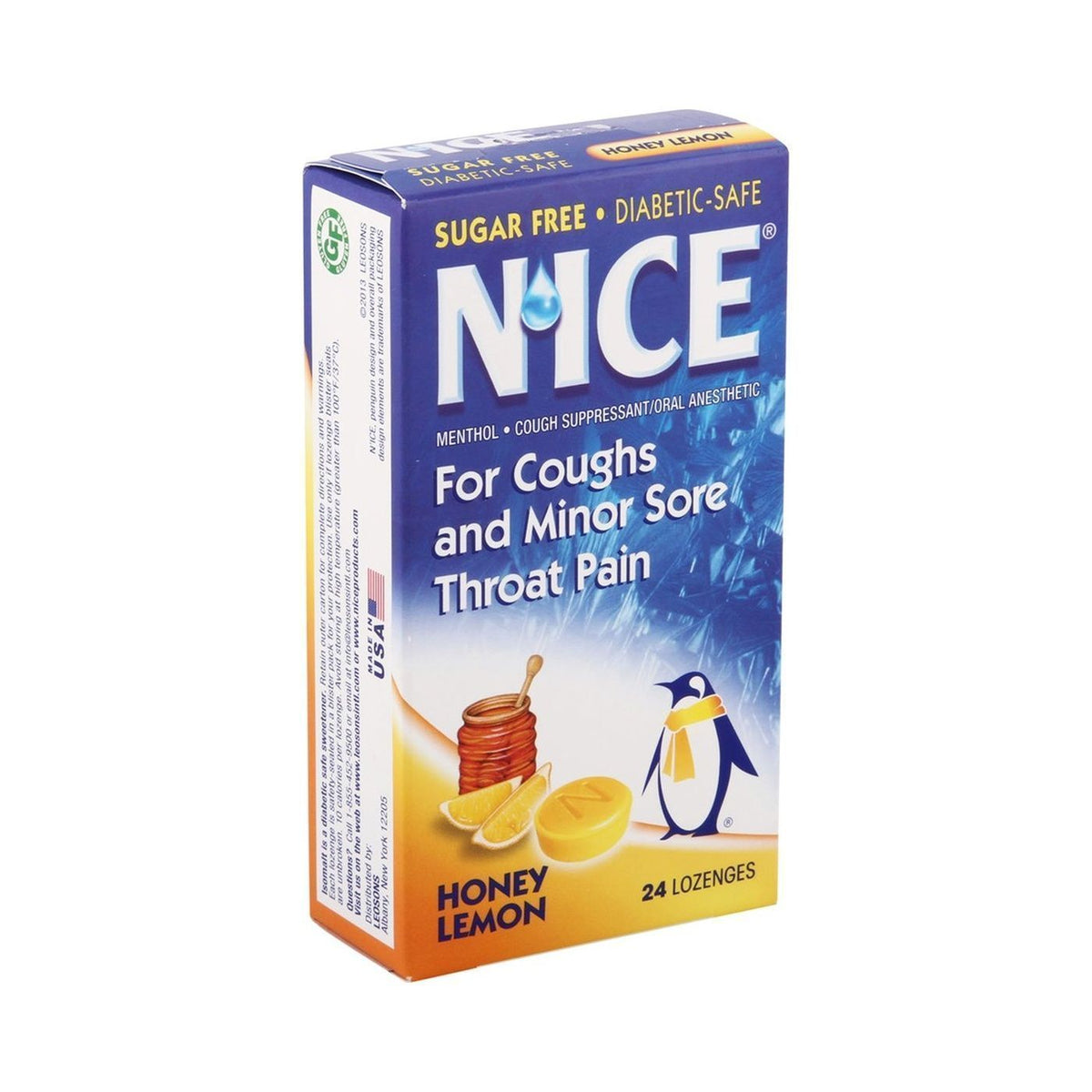 Nice Honey Lemon Flavor 24 Lozenges - Makkah Pharmacy