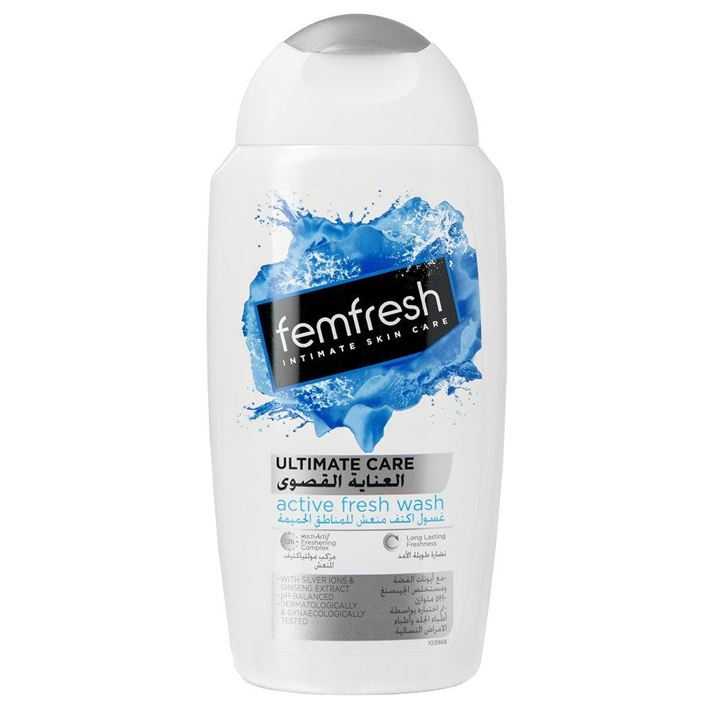 Femfresh - Ultimate Care Active Fresh Wash 250Ml