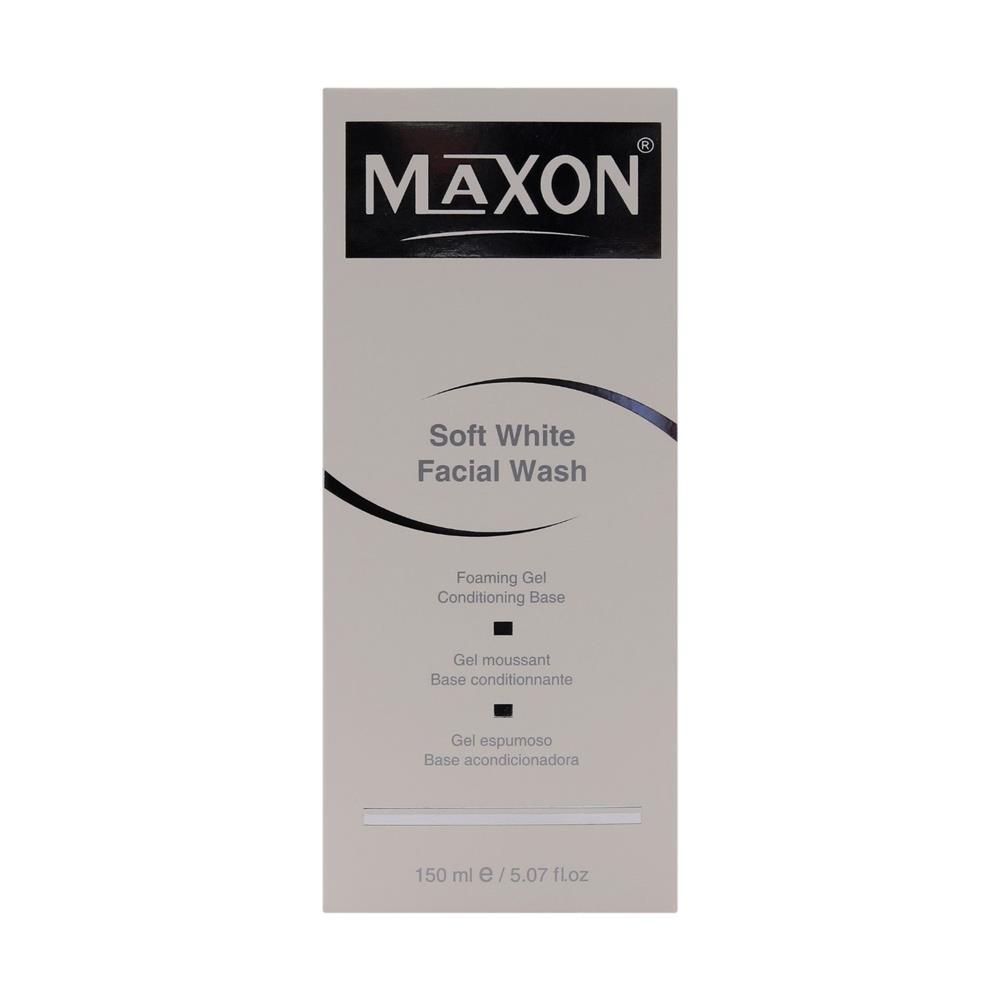 Maxon Soft White Facial Gel Wash, 150ml - Makkah Pharmacy