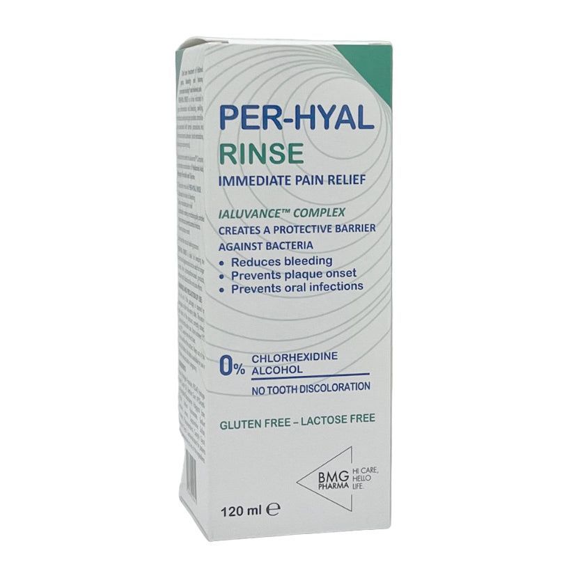 Per-hyal Rinse Mouthwash, 120ml - Makkah Pharmacy