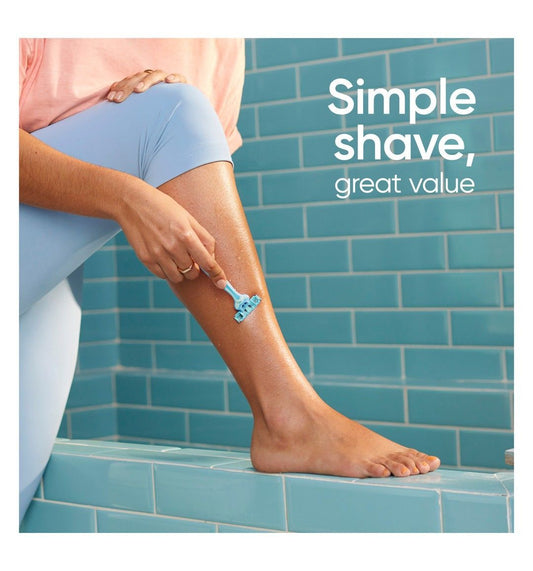 Gillette Simply Venus 2 Blade Razors with Aloe, 4 Pieces