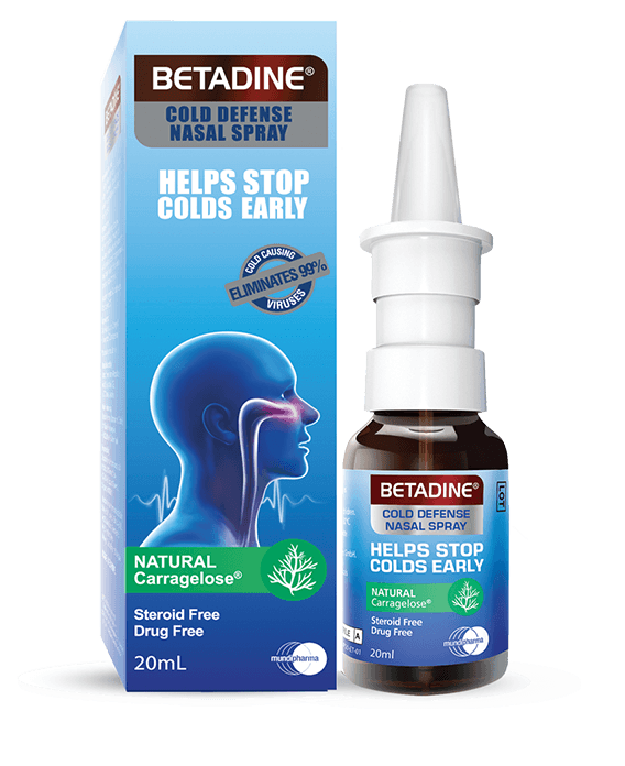 Betadine Cold Defense Nasal Spray 20ml