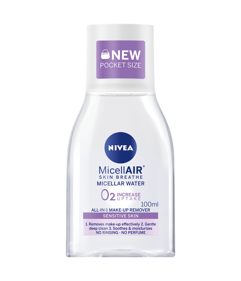 Nivea Micellair Caring Sensitive Skin Breathe Micellar Water 100Ml, 82511