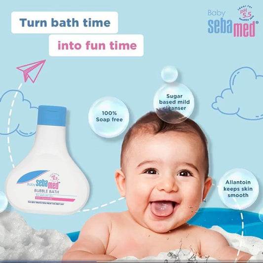 Sebamed Baby Bubble Bath with Camomile, 500ml - Makkah Pharmacy