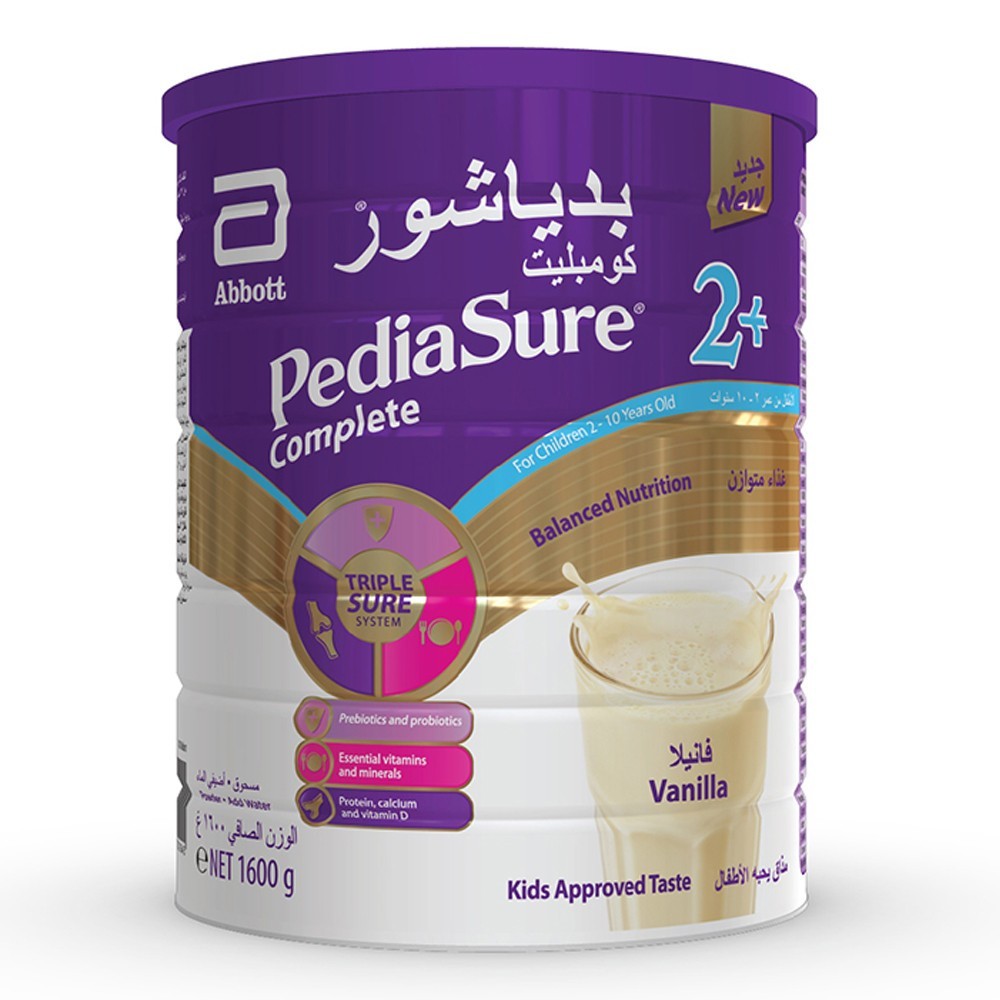 Pediasure Complete 2+ Vanilla Nutrition Supplement 1600G