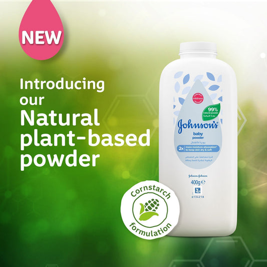 Johnson's Baby Powder, 400g - Makkah Pharmacy