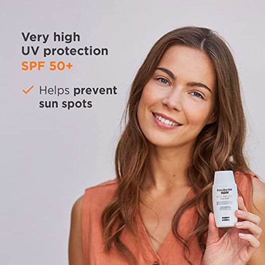 Isdin FotoUltra 100 Spot Prevent Facial Sunscreen Fusion Fluid SPF50+, 50ml - Makkah Pharmacy