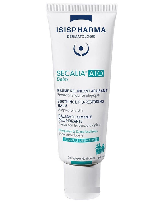 Isispharma Secalia Ato Soothing, Lipid Restoring & Repairing Balm for Atopy-Prone Skin (0+ Months), 40ml - Makkah Pharmacy