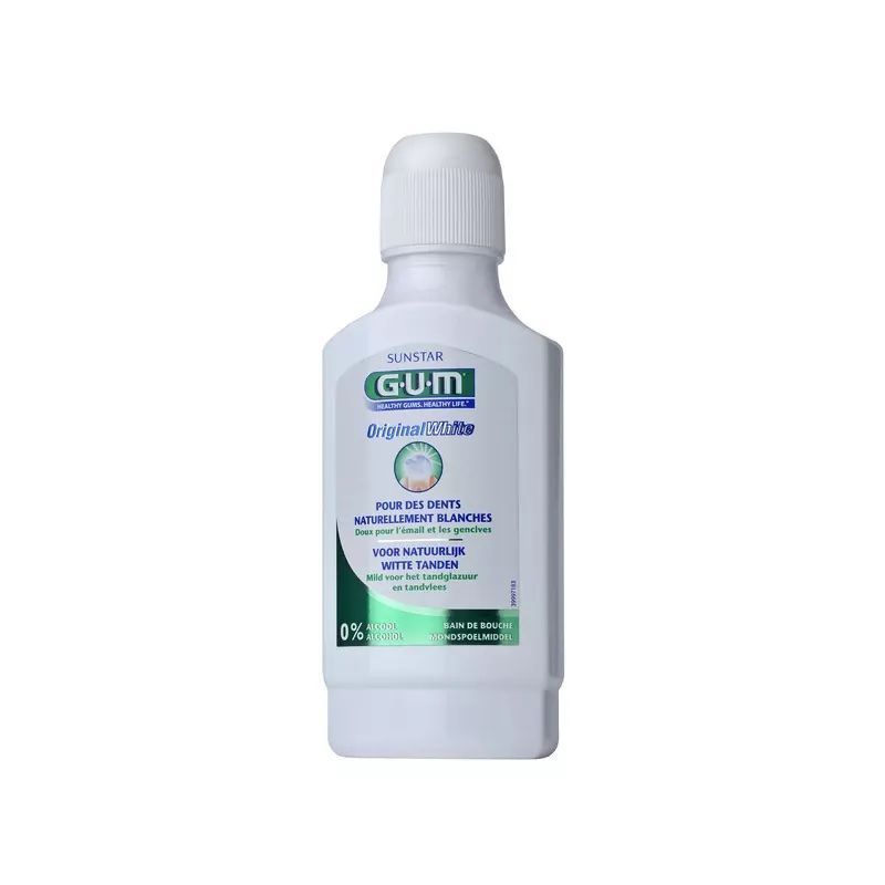 G.U.M Original White Mouthrinse, 300ml - Makkah Pharmacy