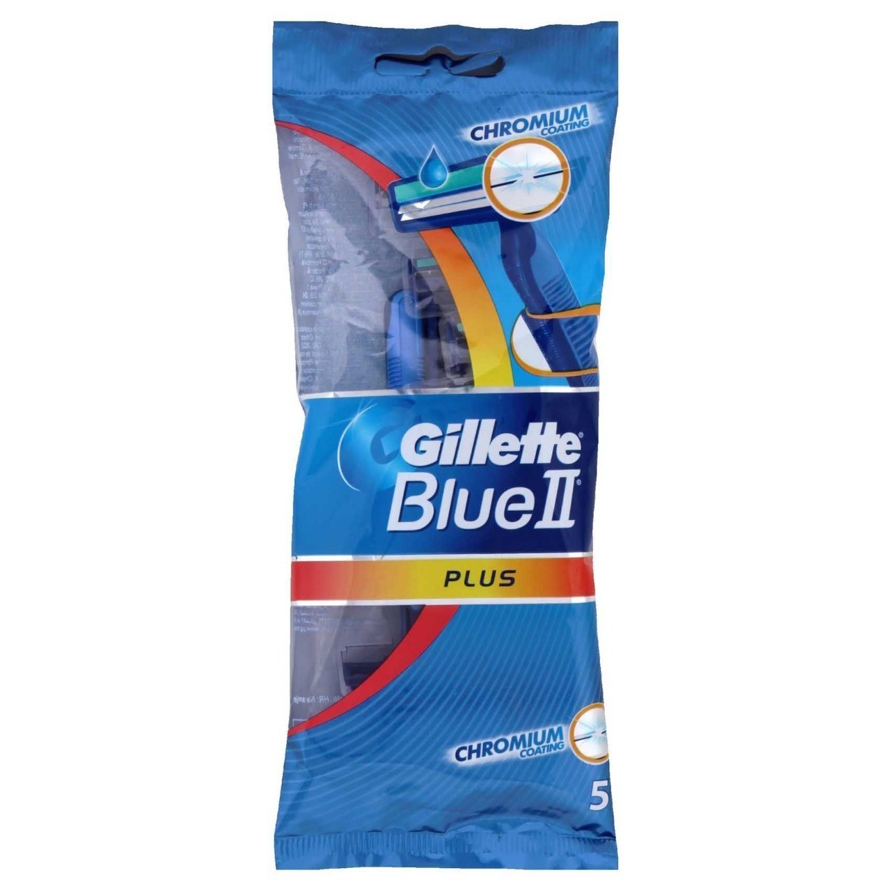 Gillette Blue Ii Plus Men'S Disposable Razors 5 Count