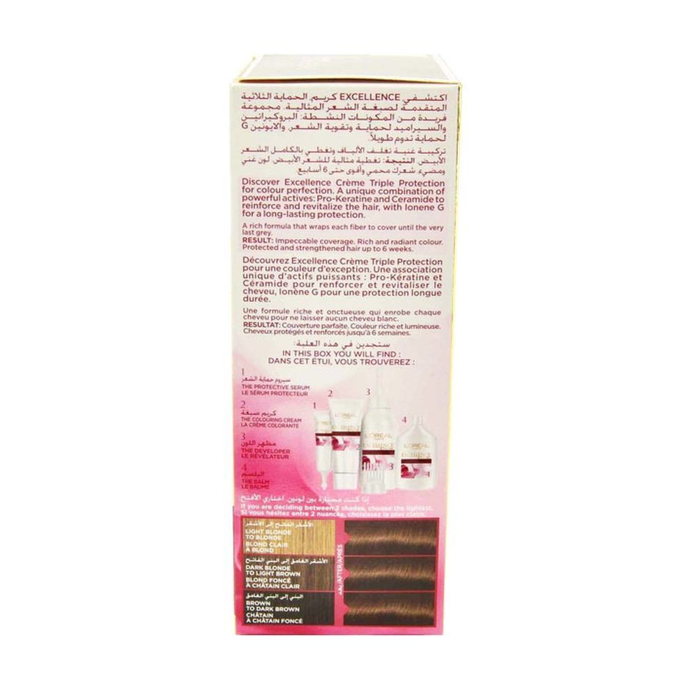 L'Oreal Paris Excellence Hair Dye 6.7 - Maroon Chocolat - Makkah Pharmacy